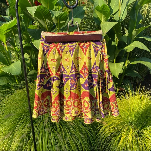 Anna Sui Anthropologie skirt - Picture 1 of 9